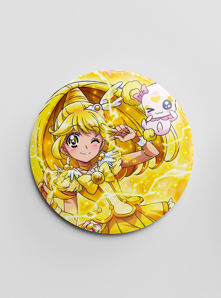Значок Веселі дітки-таблетки! 5 (Smile PreCure!)