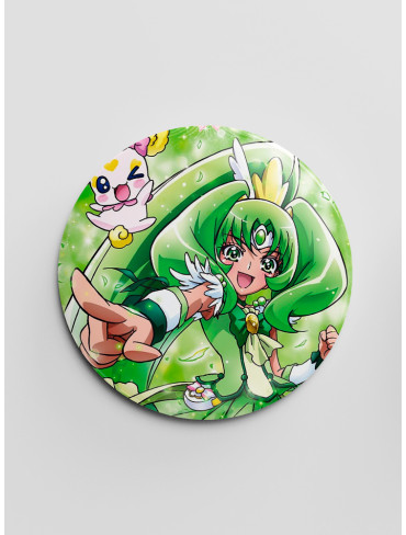 Значок Веселі дітки-таблетки! 7 (Smile PreCure!)