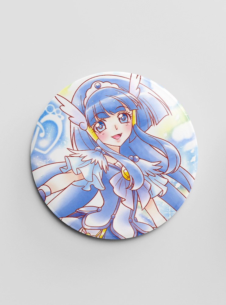 Значок Веселі дітки-таблетки! 8 (Smile PreCure!)