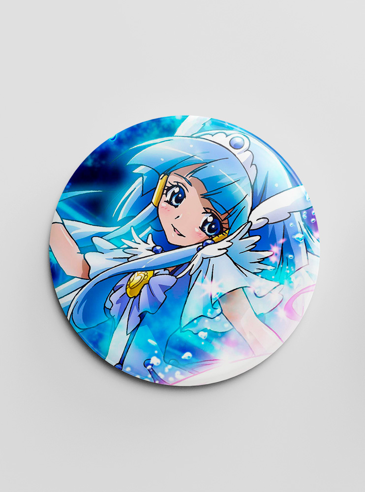 Значок Веселі дітки-таблетки! 9 (Smile PreCure!)