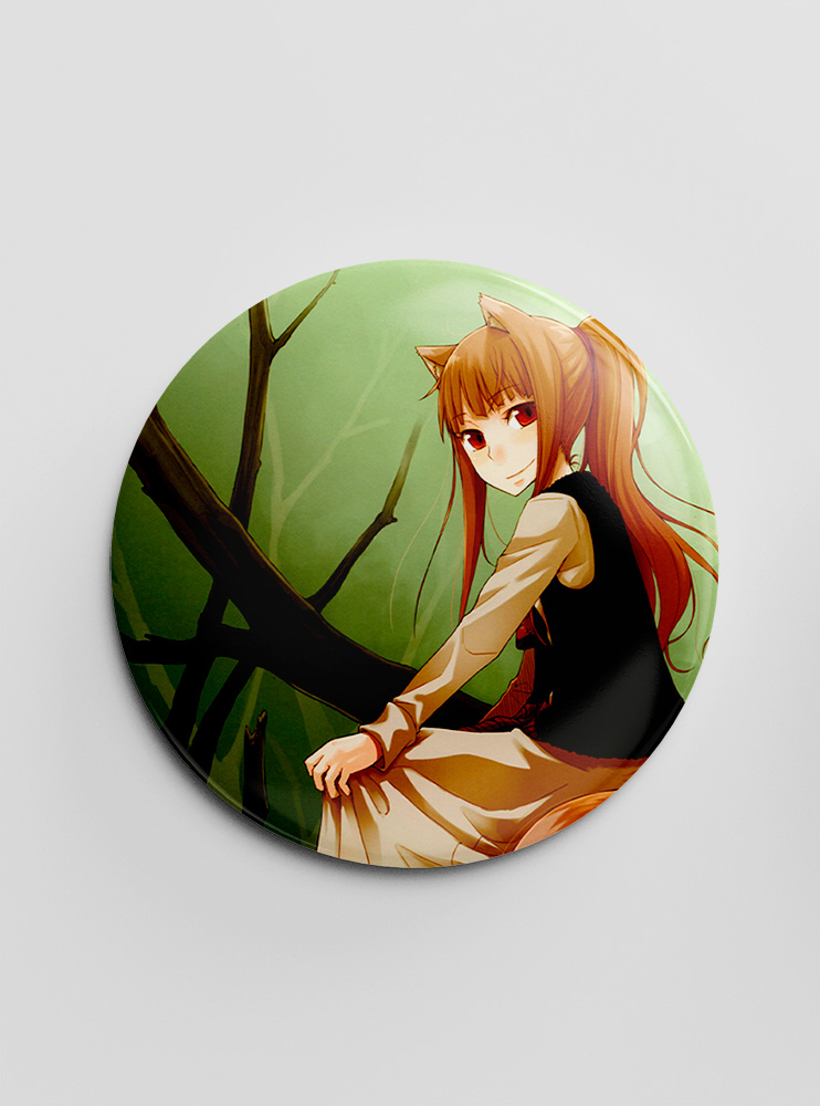 Значок Вовчиця і прянощі 10 (Spice and Wolf)