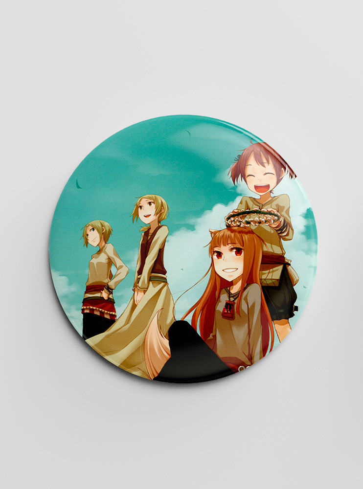 Значок Вовчиця і прянощі 11 (Spice and Wolf)