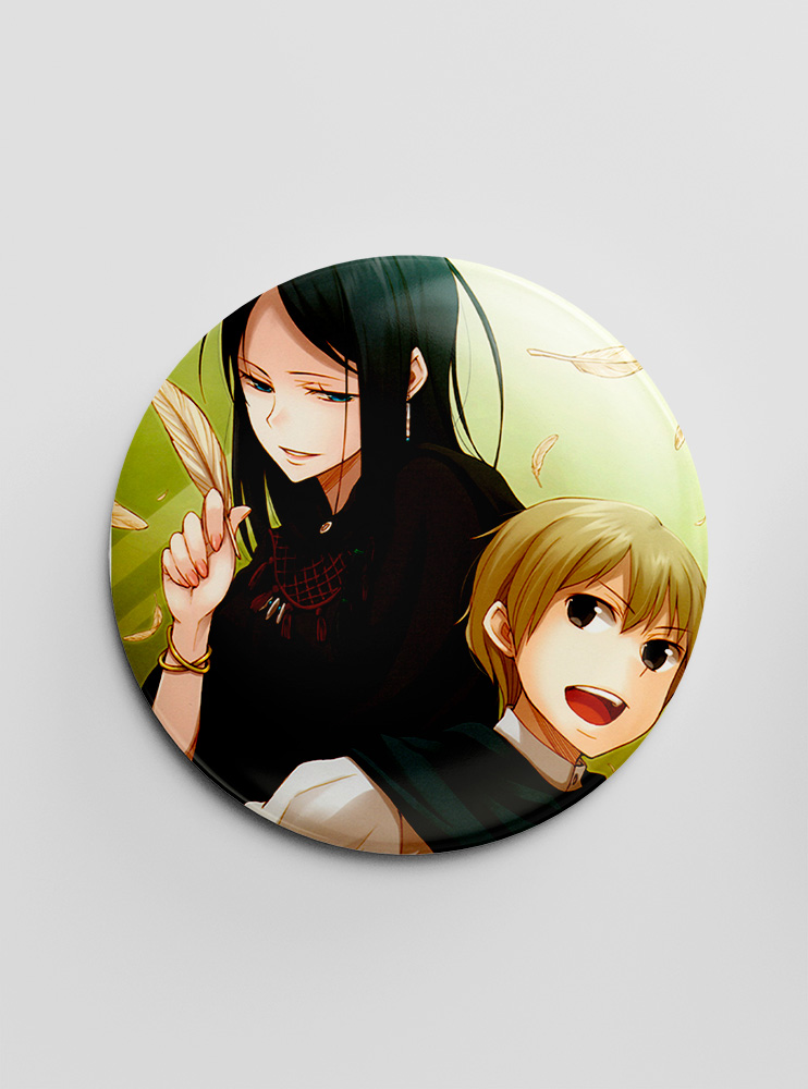 Значок Вовчиця і прянощі 12 (Spice and Wolf)