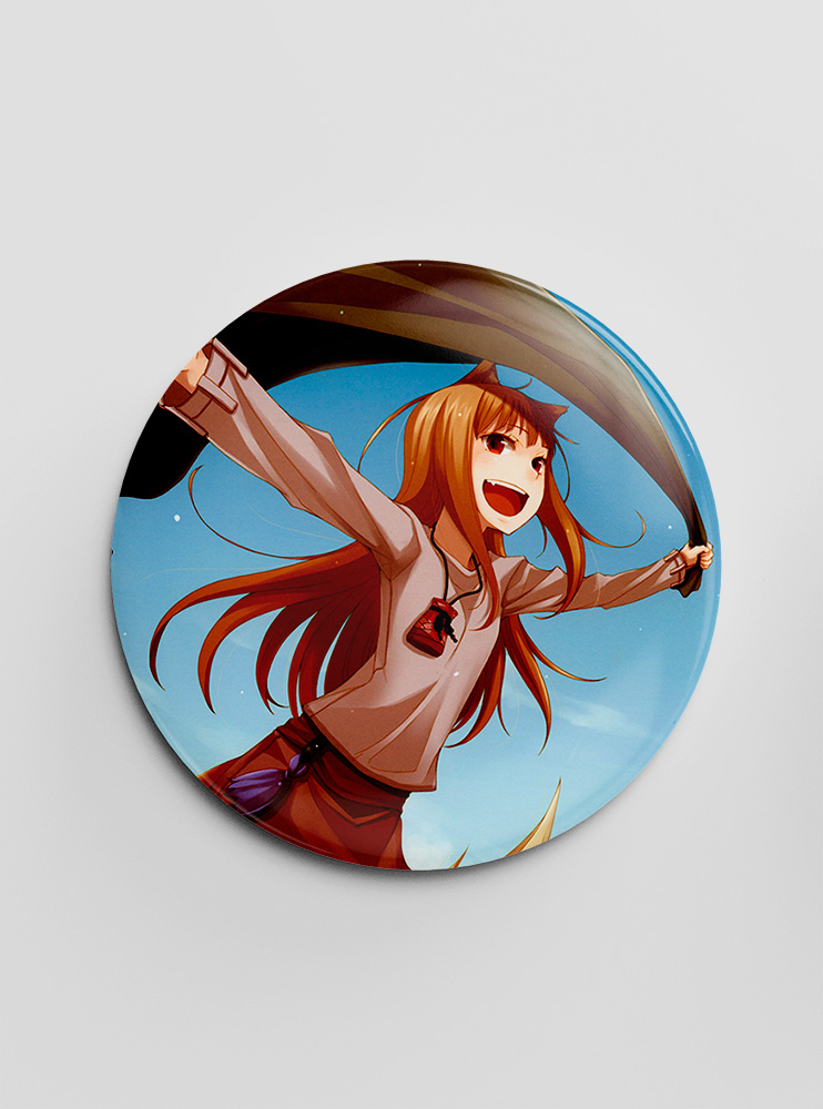 Значок Вовчиця і прянощі 9 (Spice and Wolf)