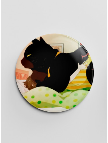 Значок Кіт-домогосподар нині знов не в гуморі 5 (The Masterful Cat Is Depressed Again Today)