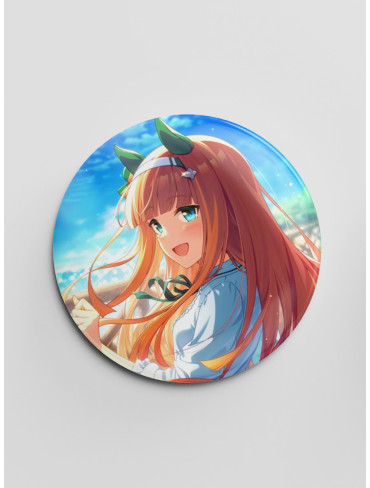 Значок Кобилички. Доленосне дербі 19 (Uma Musume: Pretty Derby)