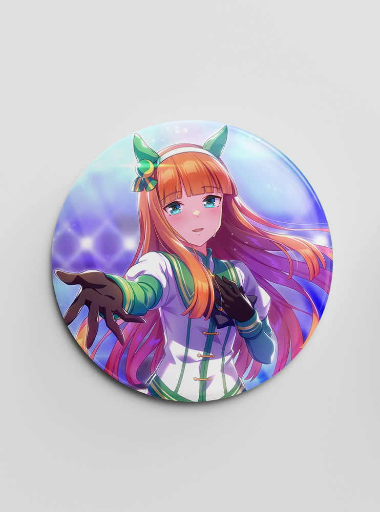 Значок Кобилички. Доленосне дербі 20 (Uma Musume: Pretty Derby)