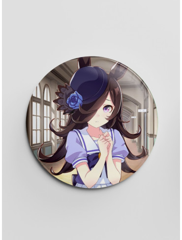 Значок Кобилички. Доленосне дербі 24 (Uma Musume: Pretty Derby)