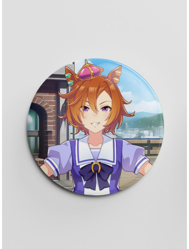 Значок Кобилички. Доленосне дербі 35 (Uma Musume: Pretty Derby)