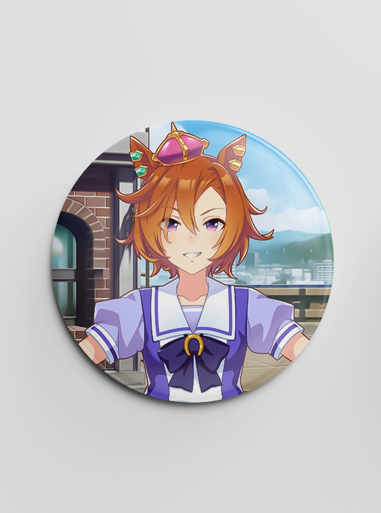 Значок Кобилички. Доленосне дербі 35 (Uma Musume: Pretty Derby)