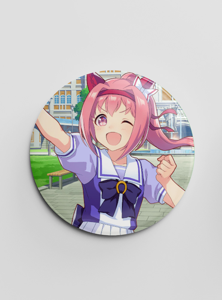 Значок Кобилички. Доленосне дербі 37 (Uma Musume: Pretty Derby)