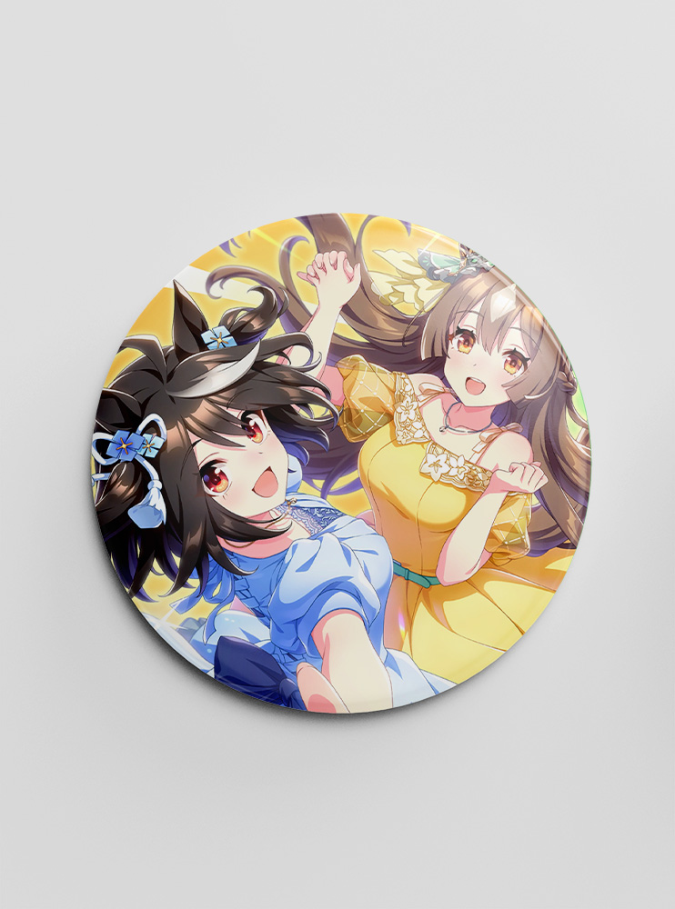 Значок Кобилички. Доленосне дербі 40 (Uma Musume: Pretty Derby)