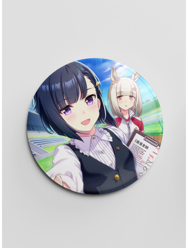 Значок Кобилички. Доленосне дербі 10 (Uma Musume: Pretty Derby)