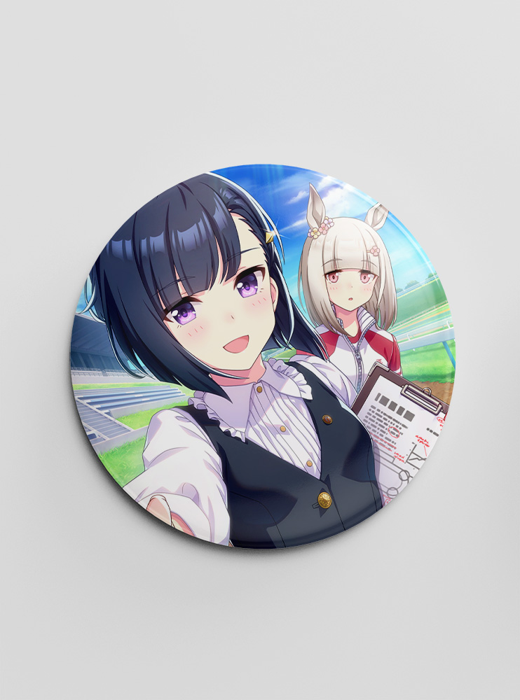 Значок Кобилички. Доленосне дербі 10 (Uma Musume: Pretty Derby) Значок Кобилички. Доленосне дербі 10 (Uma Musume: Pretty Derby)