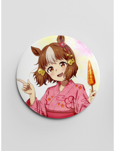 Значок Кобилички. Доленосне дербі 3 (Uma Musume: Pretty Derby)
