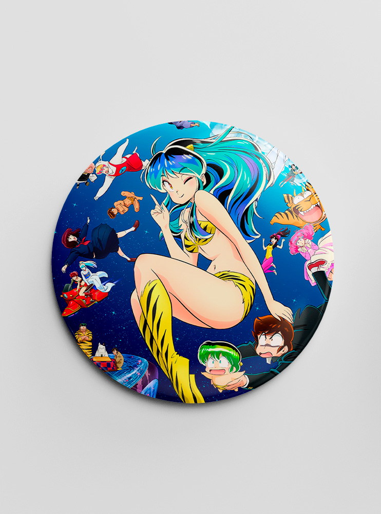 Значок Нестерпні прибульці (Urusei Yatsura)