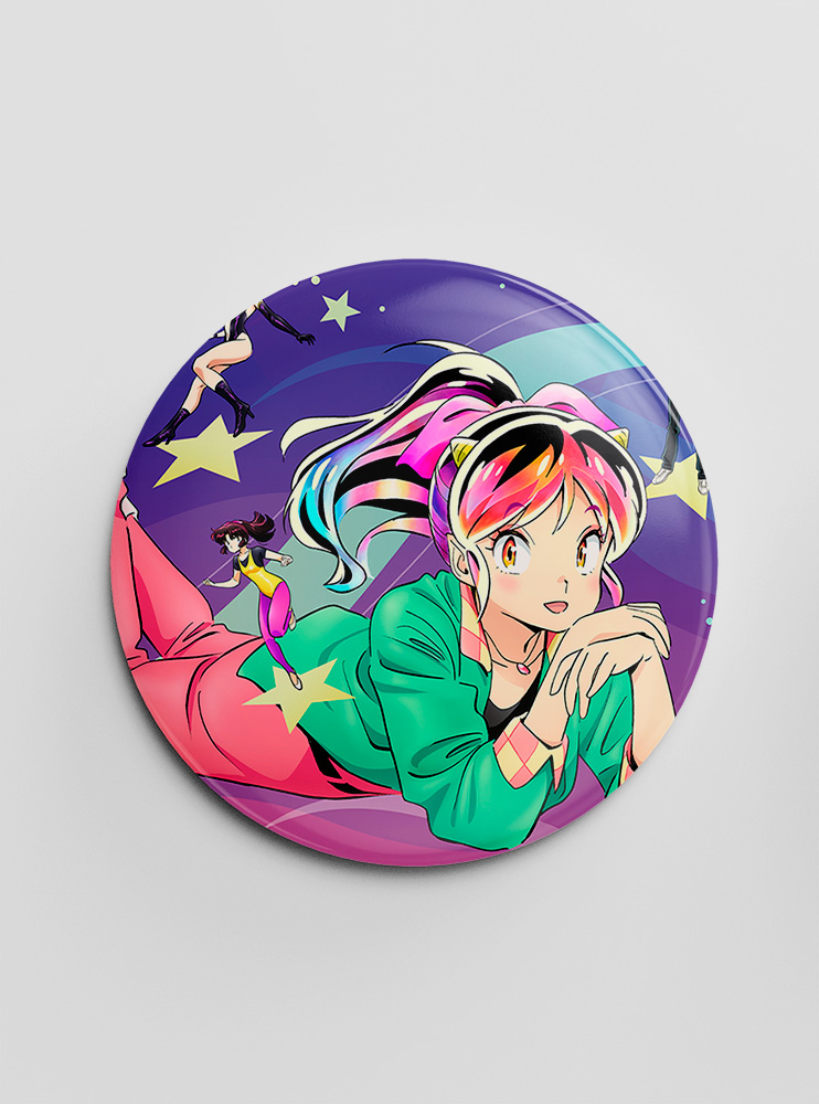 Значок Нестерпні прибульці 2 (Urusei Yatsura)