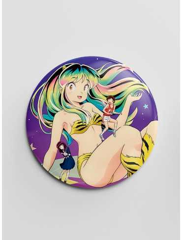 Значок Нестерпні прибульці 3 (Urusei Yatsura)