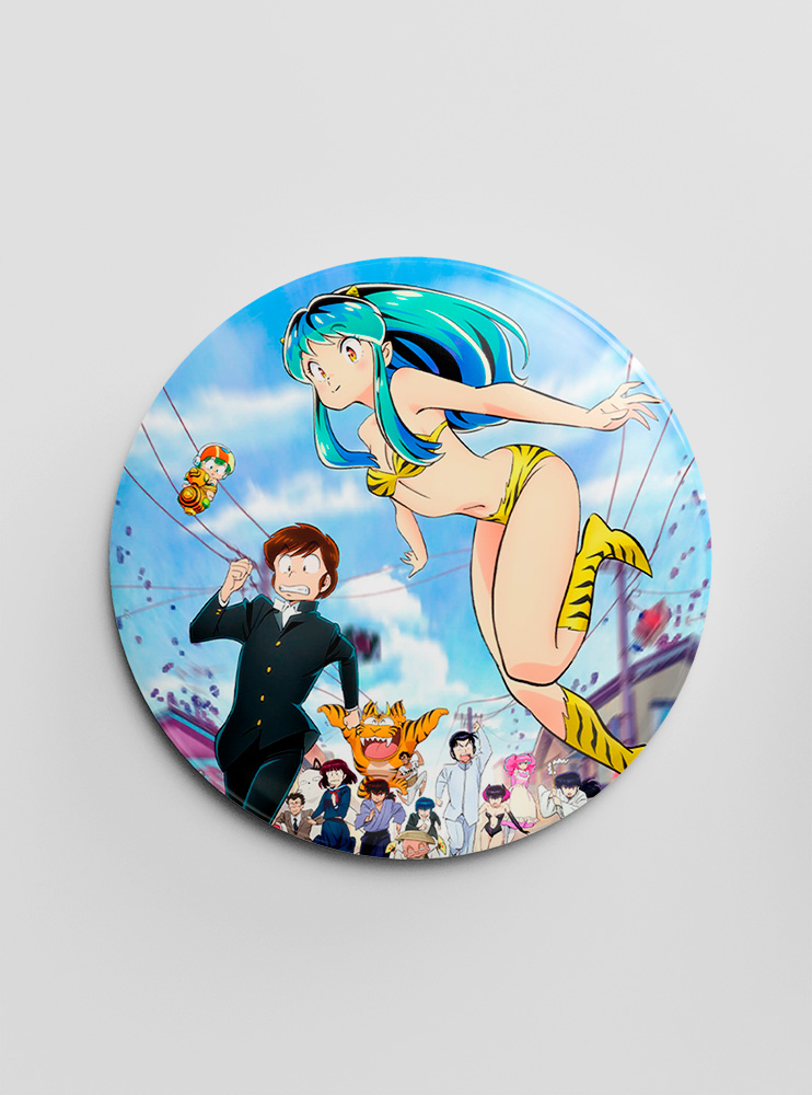 Значок Нестерпні прибульці 4 (Urusei Yatsura)