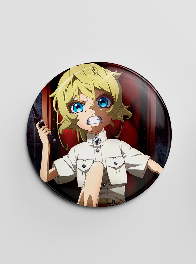 Значок Військова історія маленької дівчинки 10 (Youjo Senki)