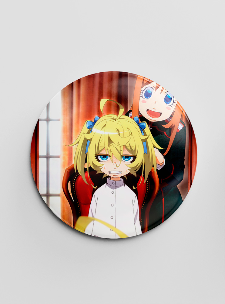 Значок Військова історія маленької дівчинки 4 (Youjo Senki)