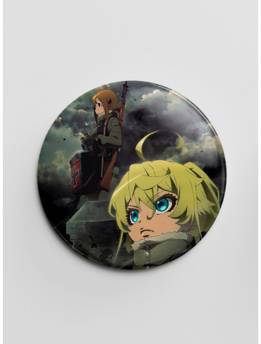 Значок Військова історія маленької дівчинки 5 (Youjo Senki)