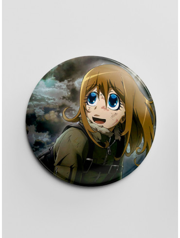 Значок Військова історія маленької дівчинки 7 (Youjo Senki)