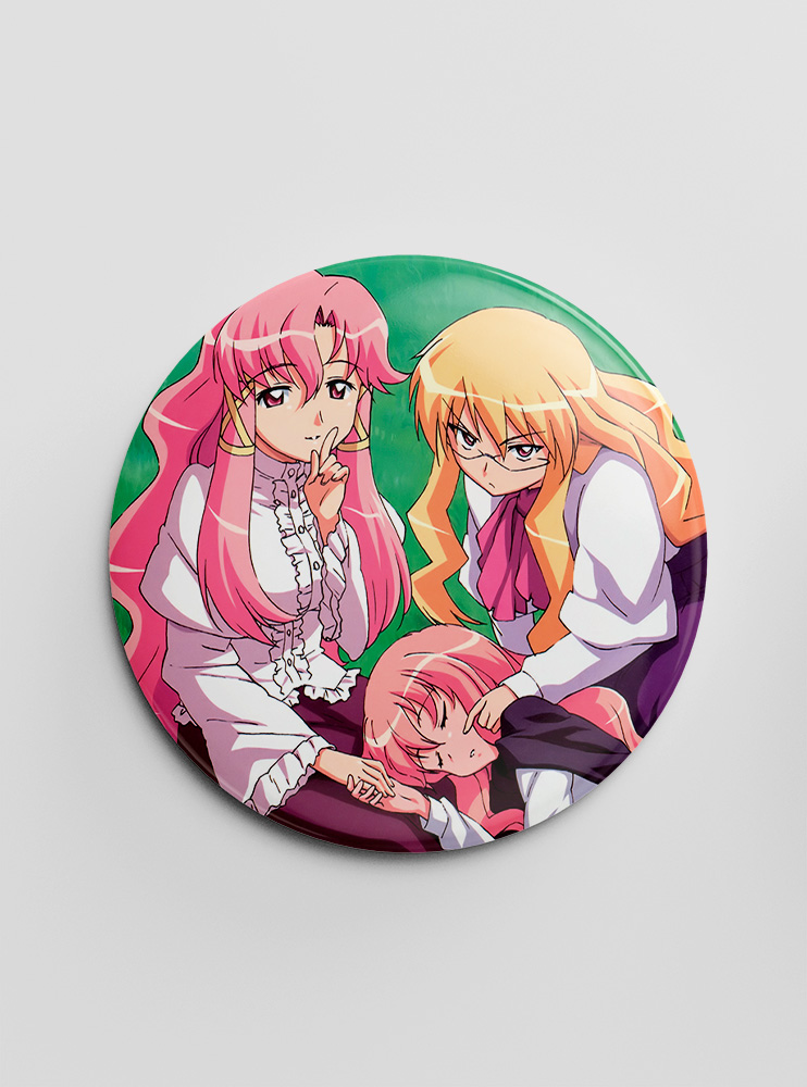 Значок Фамільяр невдахи 10 (Zero no Tsukaima)