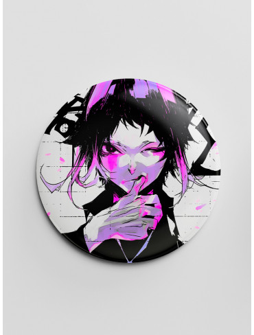 Значок "Літературні генії Бродячі Пси" 103 (Bungou Stray Dogs)
