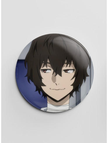 Значок Літературні генії Бродячі Пси 124 (Bungou Stray Dogs)