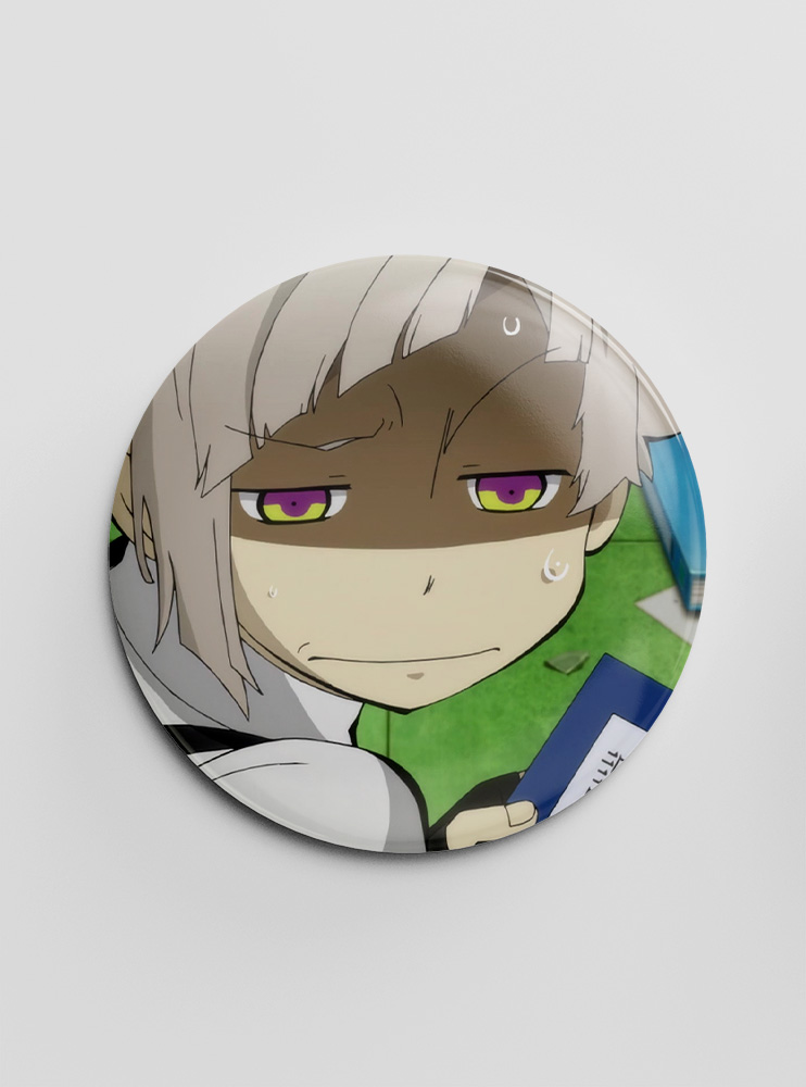Значок Літературні генії Бродячі Пси 131 (Bungou Stray Dogs)