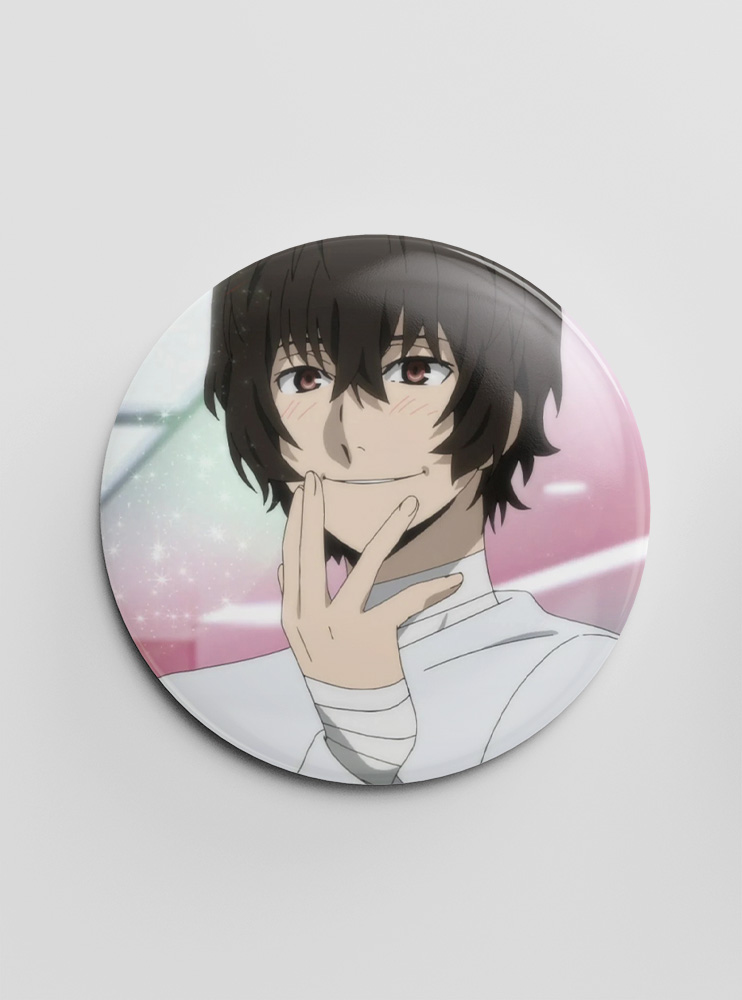Значок Літературні генії Бродячі Пси 139 (Bungou Stray Dogs)
