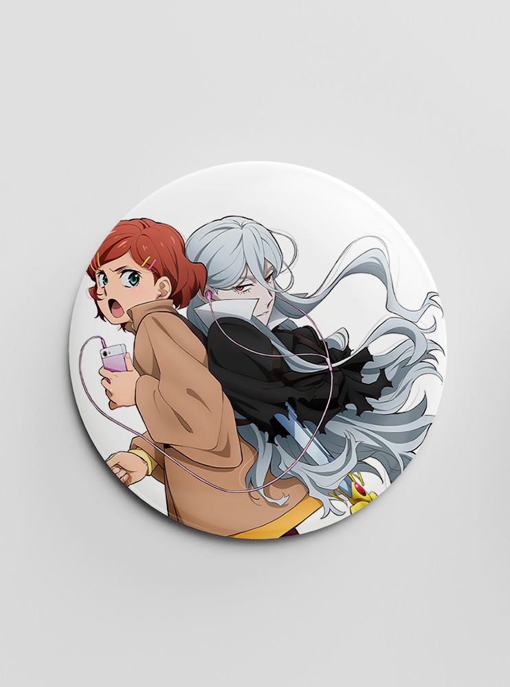 Значок "Літературні генії Бродячі Пси" 88 (Bungou Stray Dogs)