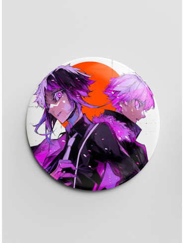 Значок "Літературні генії Бродячі Пси" 97 (Bungou Stray Dogs)