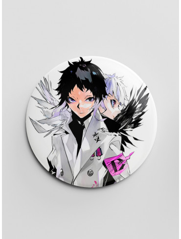 Значок "Літературні генії Бродячі Пси" 98 (Bungou Stray Dogs)