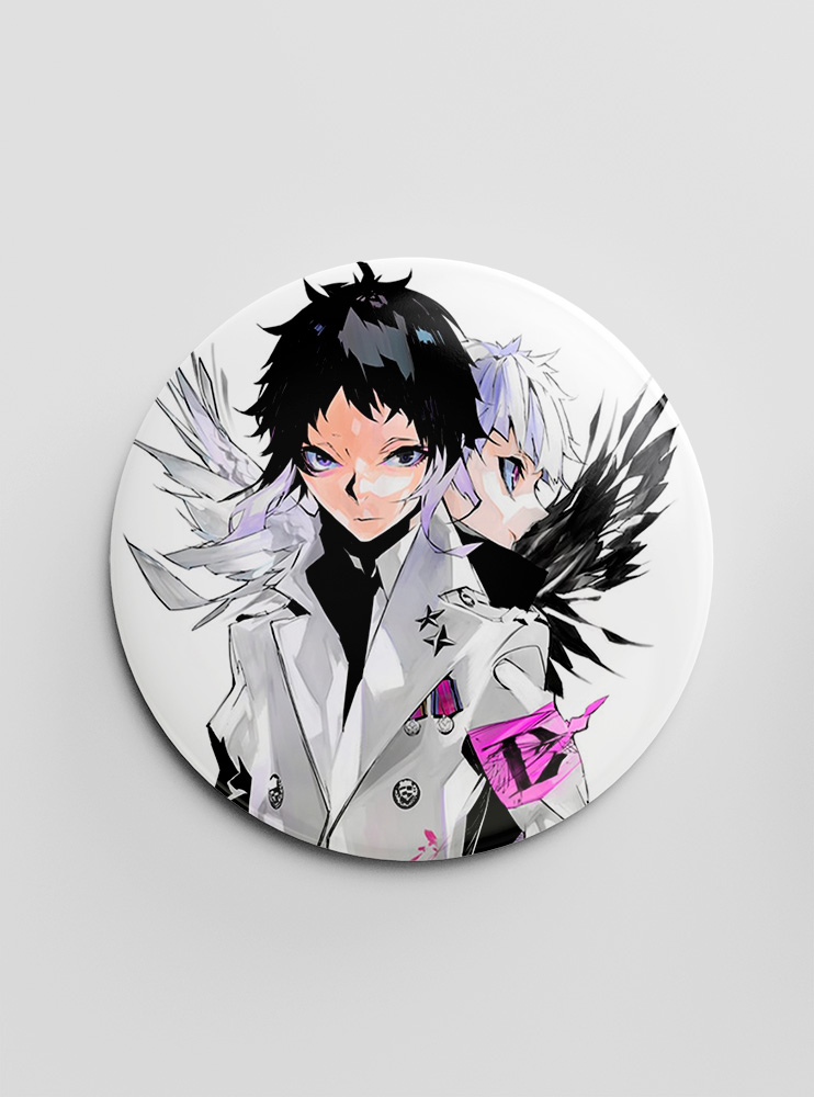 Значок "Літературні генії Бродячі Пси" 98 (Bungou Stray Dogs)