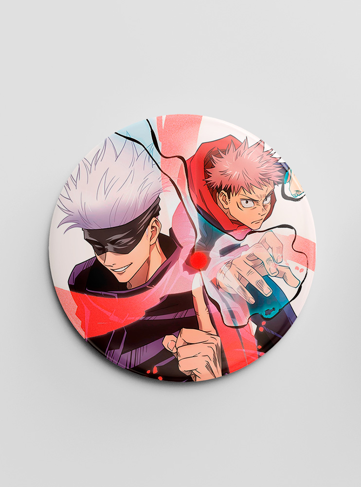 Значок Магічна битва 55 (Jujutsu Kaisen) Значок Магічна битва 55 (Jujutsu Kaisen)