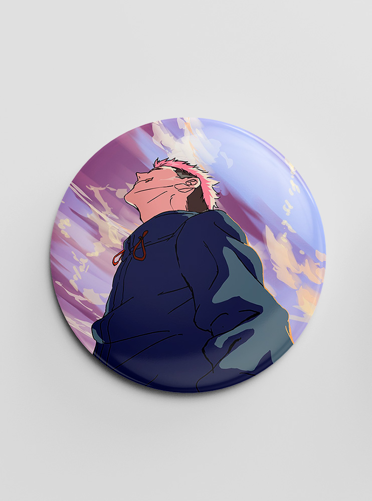 Значок Магічна битва 77 (Jujutsu Kaisen)