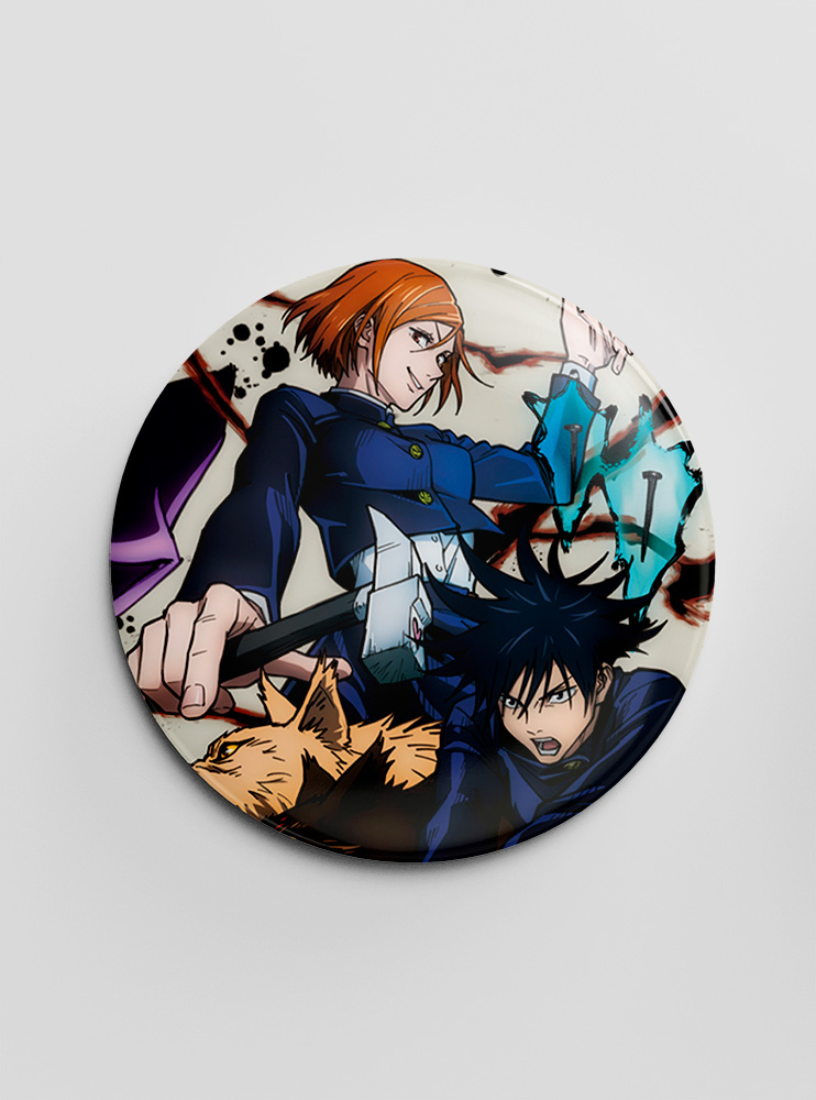 Значок Магічна битва 98 (Jujutsu Kaisen)