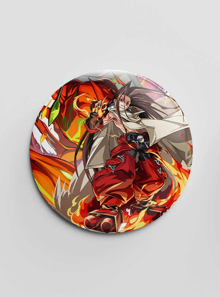 Значок Король шаманів 10 (Shaman King)