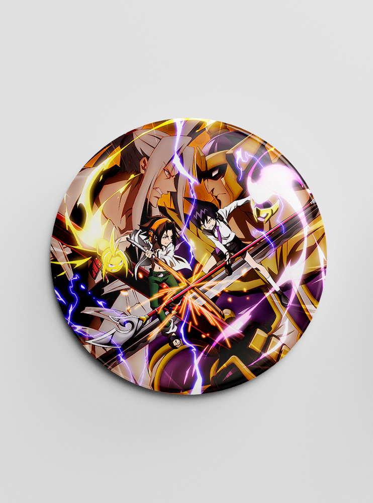 Значок Король шаманів 11 (Shaman King)