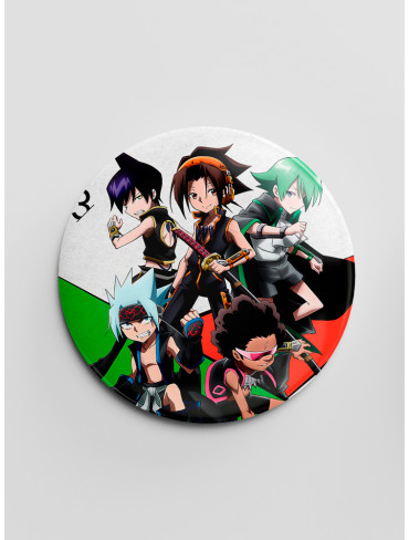Значок Король шаманів 14 (Shaman King)