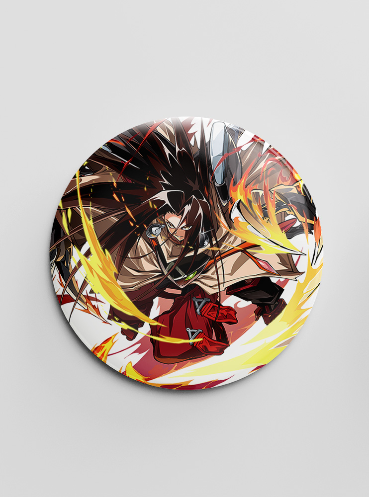 Значок Король шаманів (Shaman King)