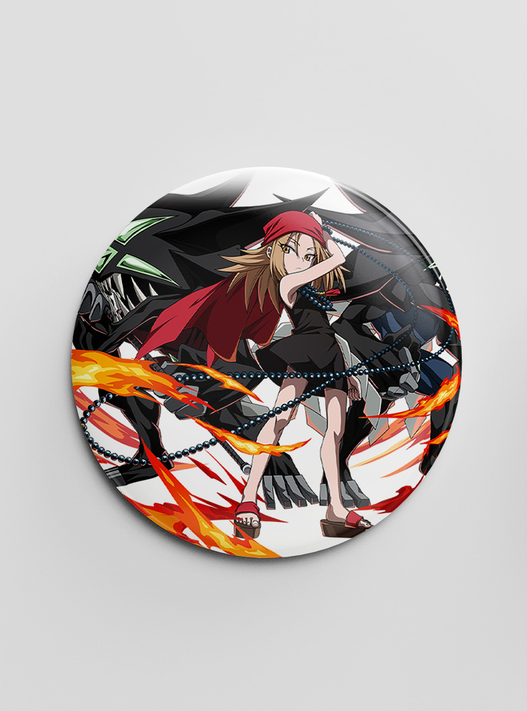 Значок Король шаманів 6 (Shaman King)