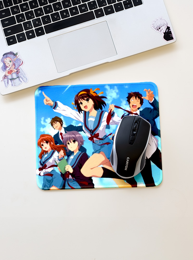 Килимок 21*24см Меланхолія Харухі Судзумії (Suzumiya Haruhi no Yuuutsu)