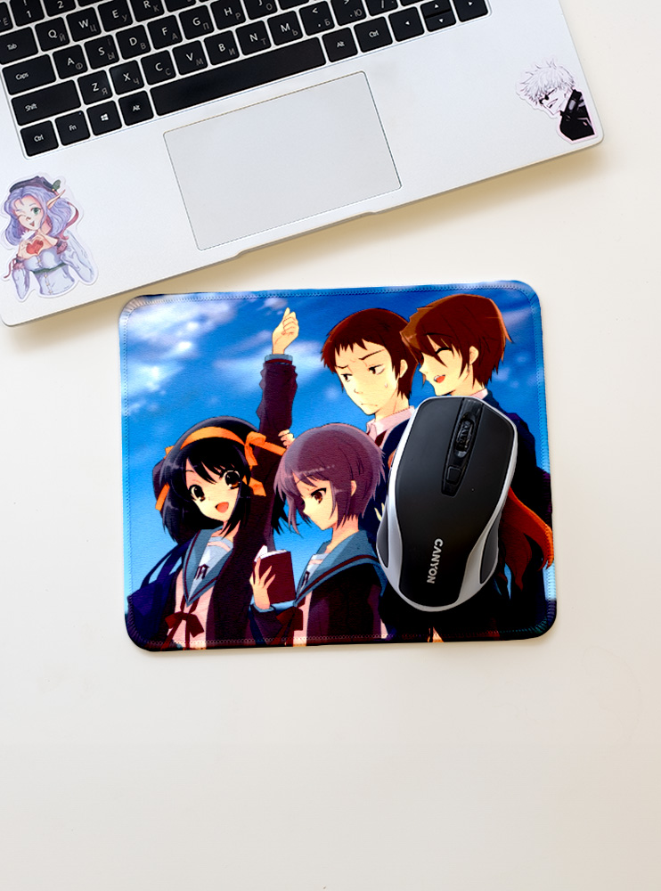 Килимок 21*24см Меланхолія Харухі Судзумії 3 (Suzumiya Haruhi no Yuuutsu)