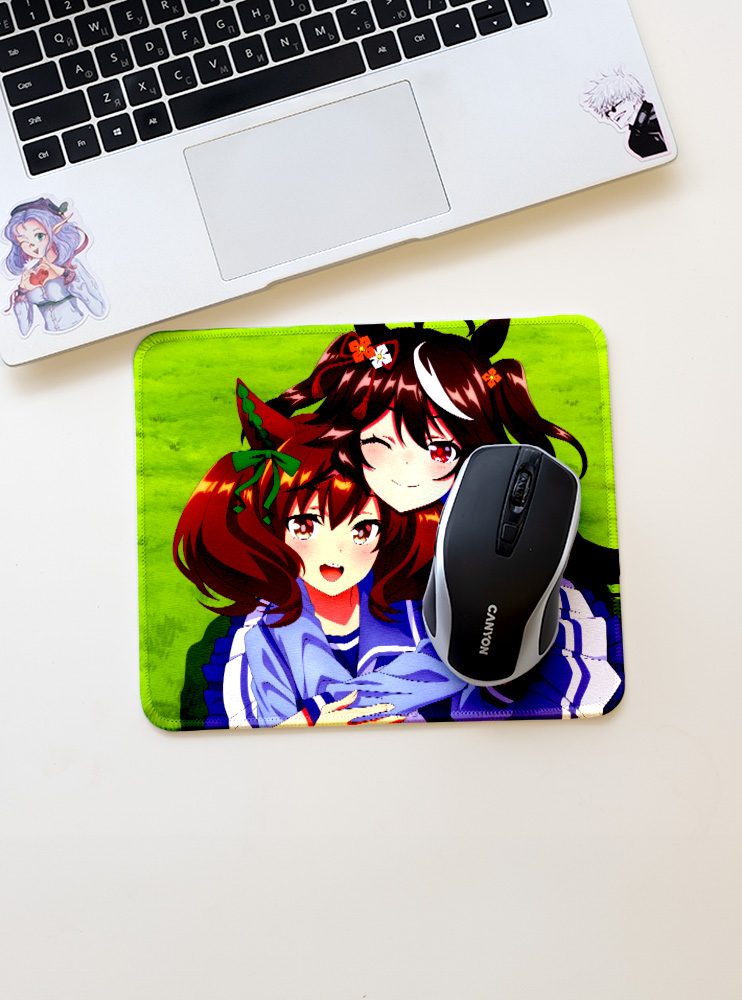 Килимок 21*24см Кобилички. Доленосне дербі 3 (Uma Musume: Pretty Derby)