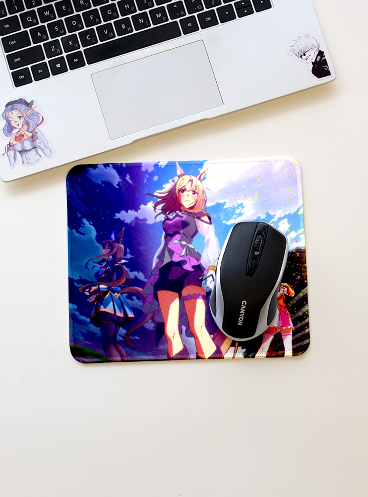 Килимок 21*24см Кобилички. Доленосне дербі 4 (Uma Musume: Pretty Derby)