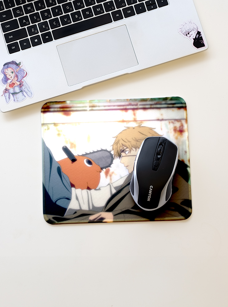 Килимок 21*24см Людина-бензопила 9 (Chainsaw Man)