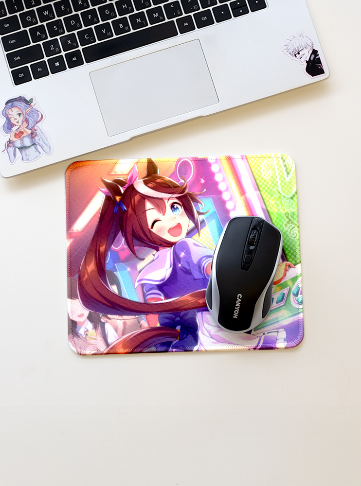 Килимок 21*24см Кобилички. Доленосне дербі 8 (Uma Musume: Pretty Derby)